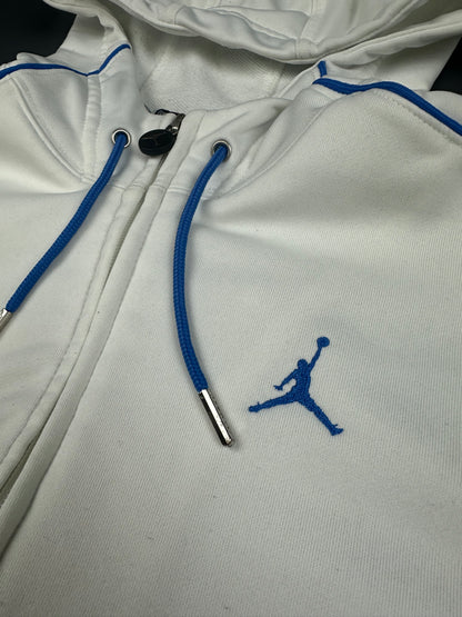 Vintage Nike Jordan Hoodie Weiss S