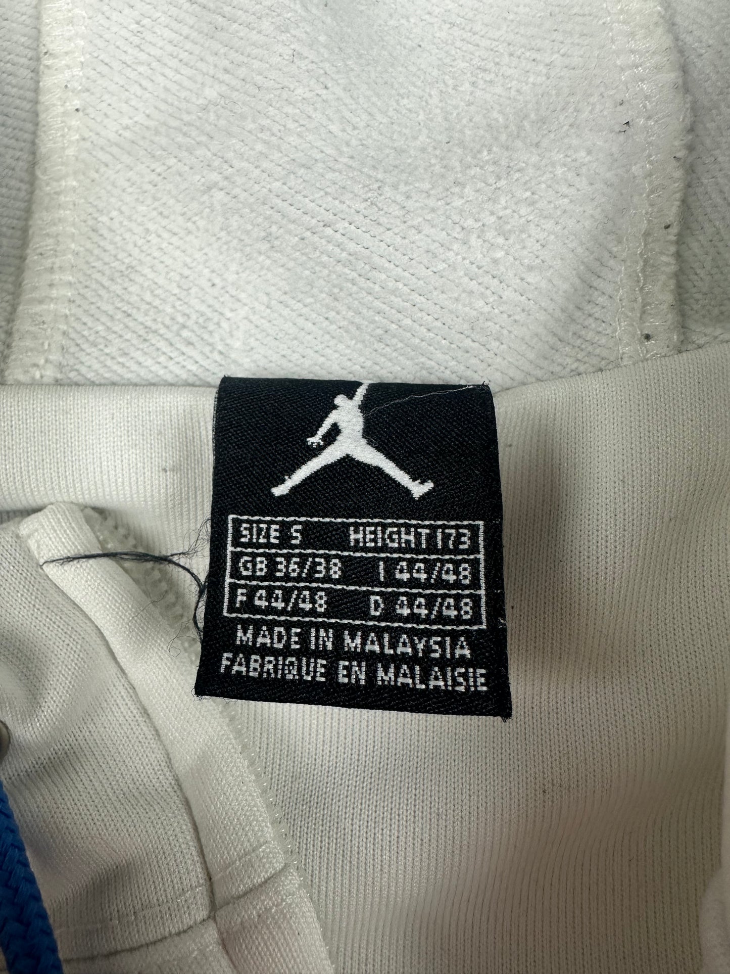 Vintage Nike Jordan Hoodie Weiss S