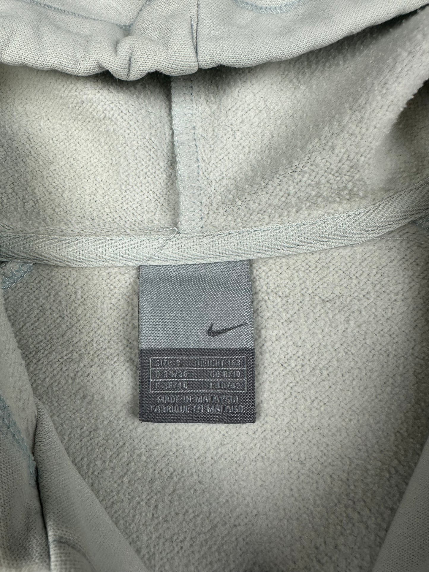 Vintage Nike Zipper, babyblau Damen S