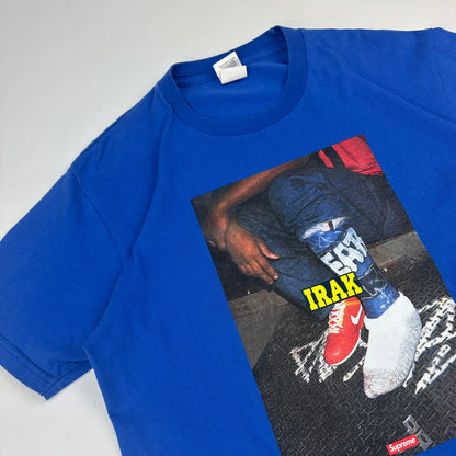 Supreme Irak Cast T-Shirt blau