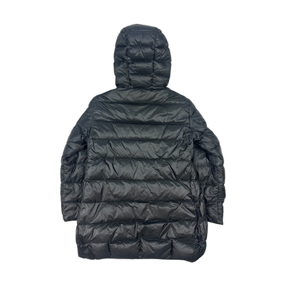 Moncler Mantel reversible schwarz Damen S