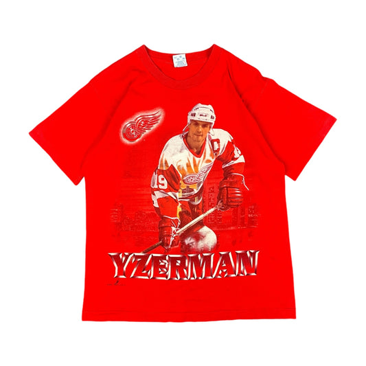 Vintage Salem Yzerman T-Shirt rot