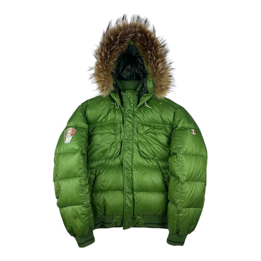 Dolomite Pufferjacke grün XL