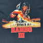 Vintage Rambo 3 T-Shirt schwarz XL