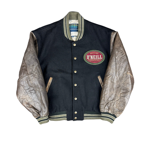 Vintage O'Neill College Jacke schwarz M