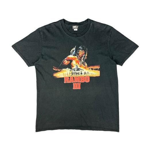 Vintage Rambo 3 T-Shirt schwarz XL