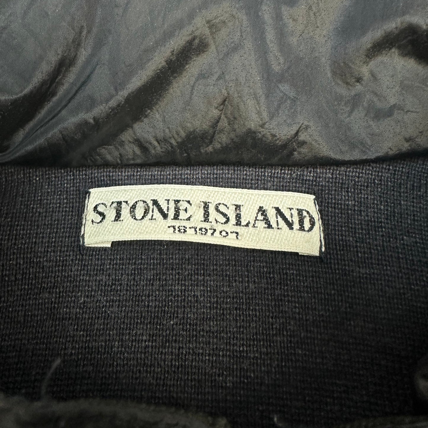 Vintage Stone Island Zipper navy M