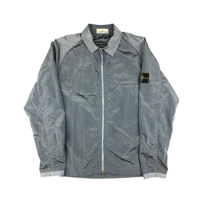 Stone Island Econyl Jacke blau L