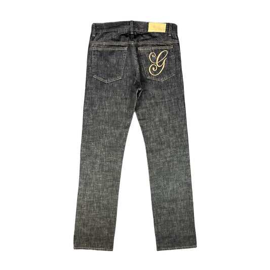 Vintage Gucci Jeans schwarz 44