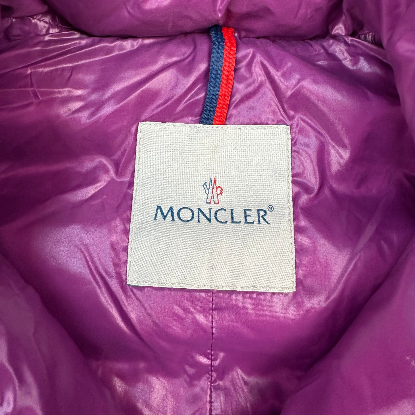 Moncler Ghana Daunen Weste lila Damen M (2)