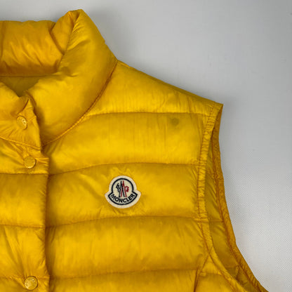 Moncler Liane Daunen Weste gelb Damen L (3)