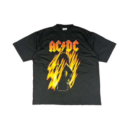 Vintage ACDC Bonfire T-Shirt schwarz XL