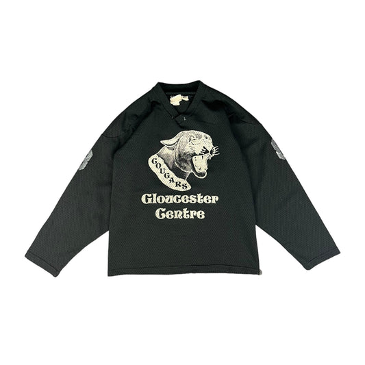Vintage Gloucester Cougars Jersey schwarz S