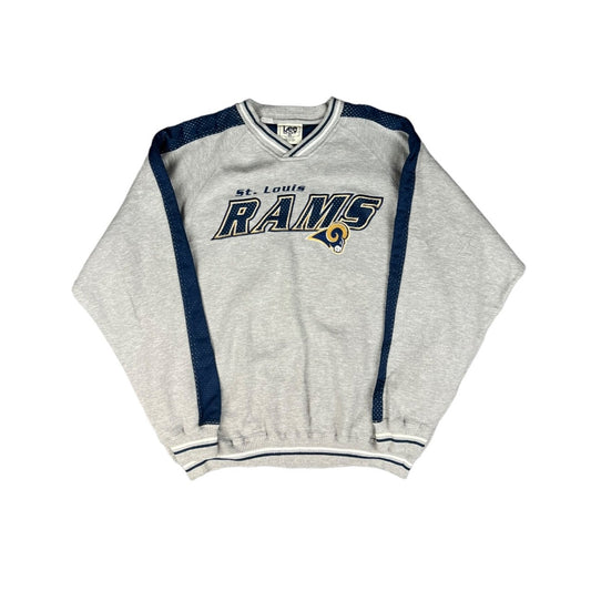 Vintage Lee St. Louis Rams Pullover grau XL