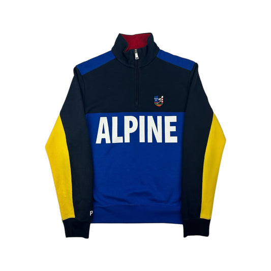 Vintage Ralph Lauren Alpine Pullover blau S