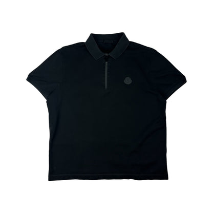 Moncler Polo Shirt schwarz L