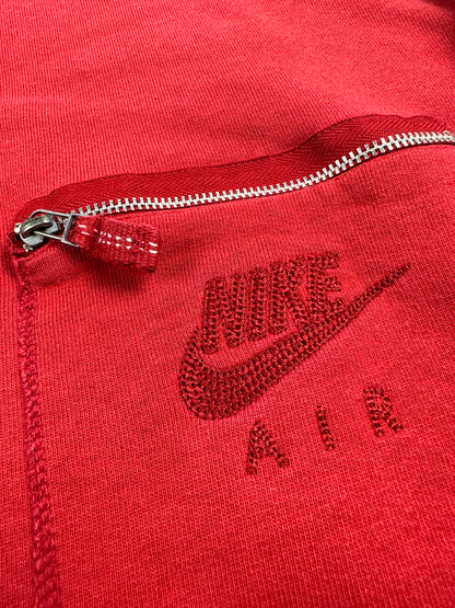 Vintage Nike Quarter Zip Pullover rot L