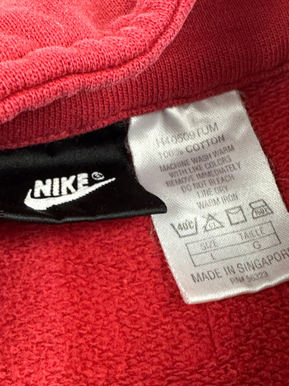 Vintage Nike Quarter Zip Pullover rot L