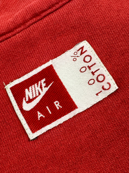 Vintage Nike Quarter Zip Pullover rot L