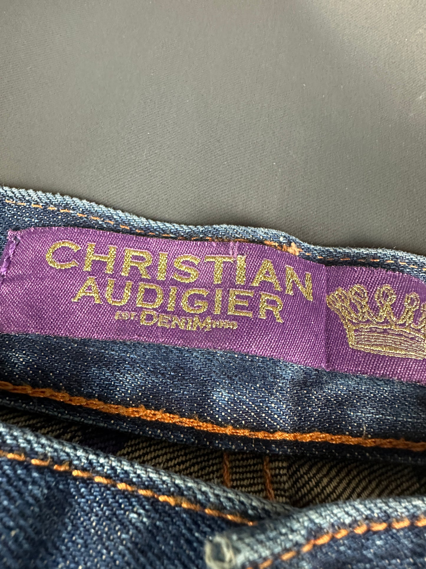 Vintage Christian Audigier Baggy Jeans 38