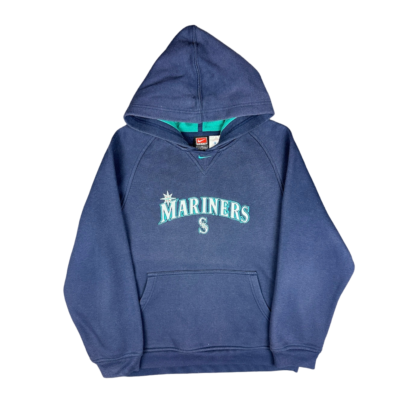 Vintage Nike Mariners Hoodie navy Kids M