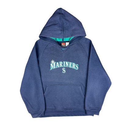 Vintage Nike Mariners Hoodie navy Kids M