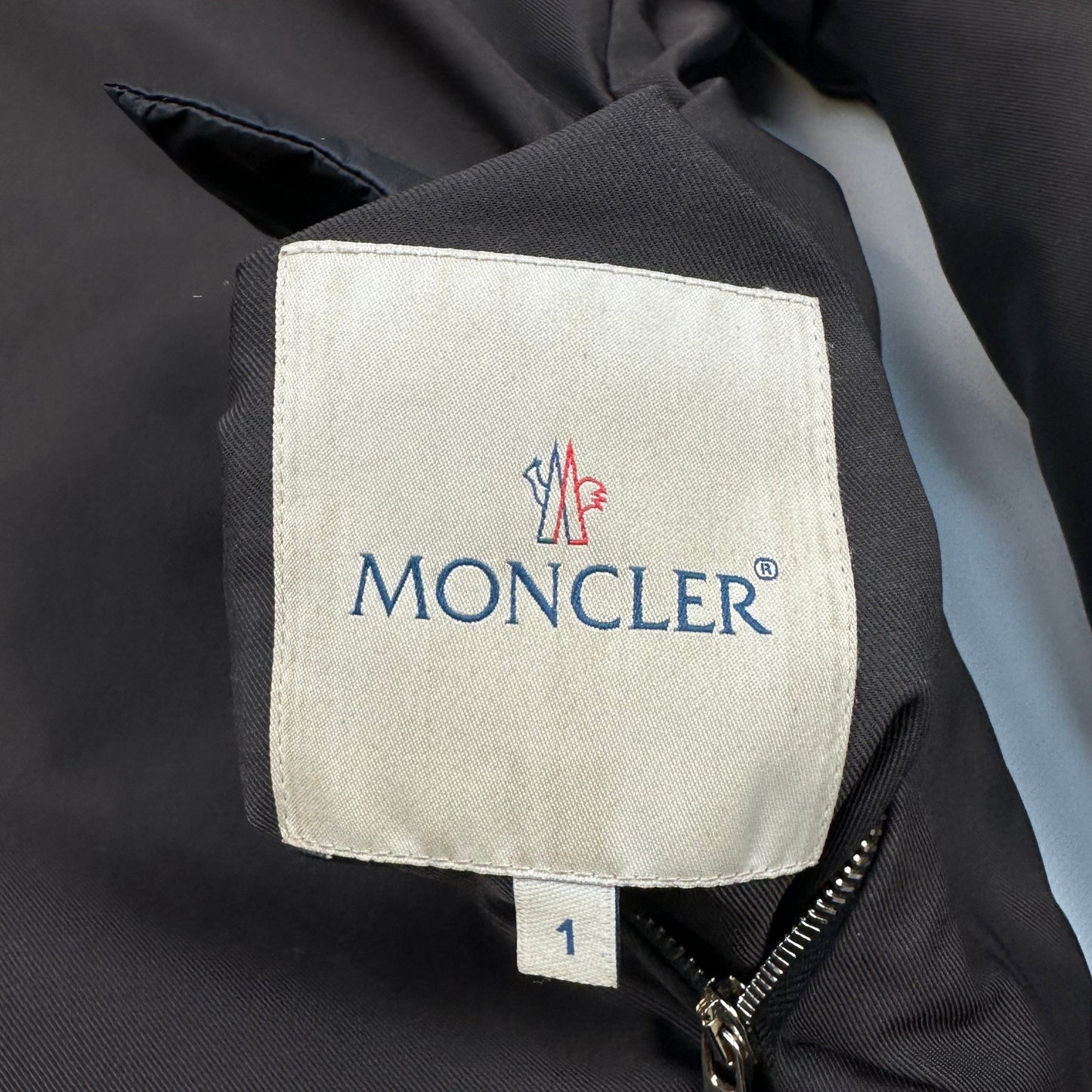 Moncler Mantel reversible schwarz Damen S