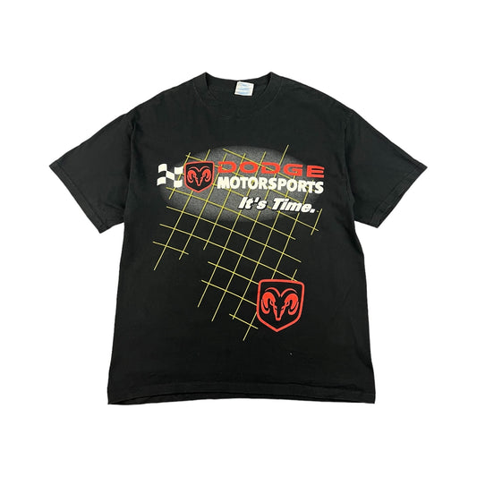 Vintage Dodge Motorsports T-Shirt schwarz L