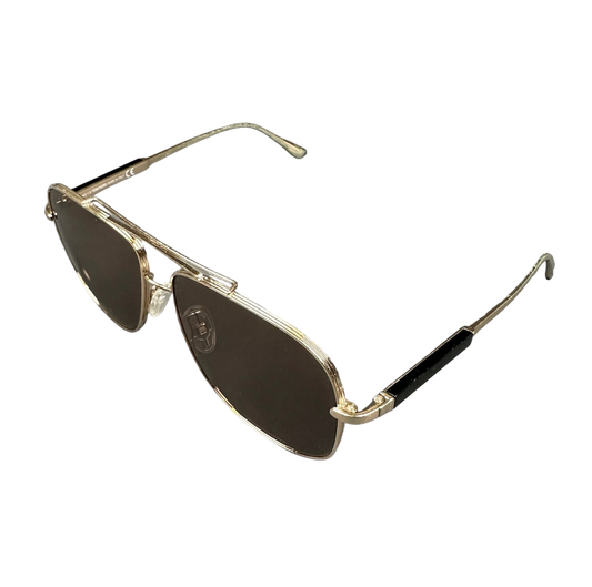 Vintage Tom Ford Sonnenbrille Jude TF669 28B silber