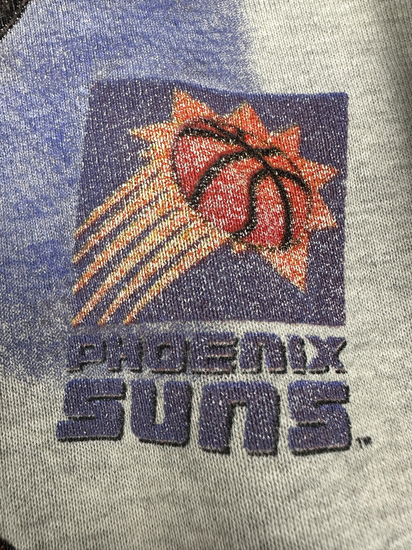 Vintage 90's Charles Barkley Phoenix Suns Pullover grau Damen M