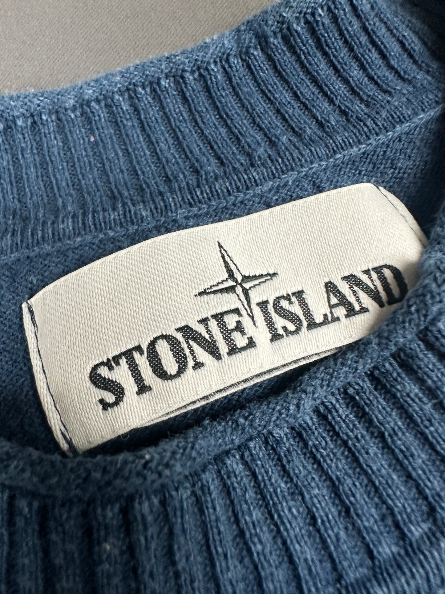 Stone Island Knit Pullover blau XL