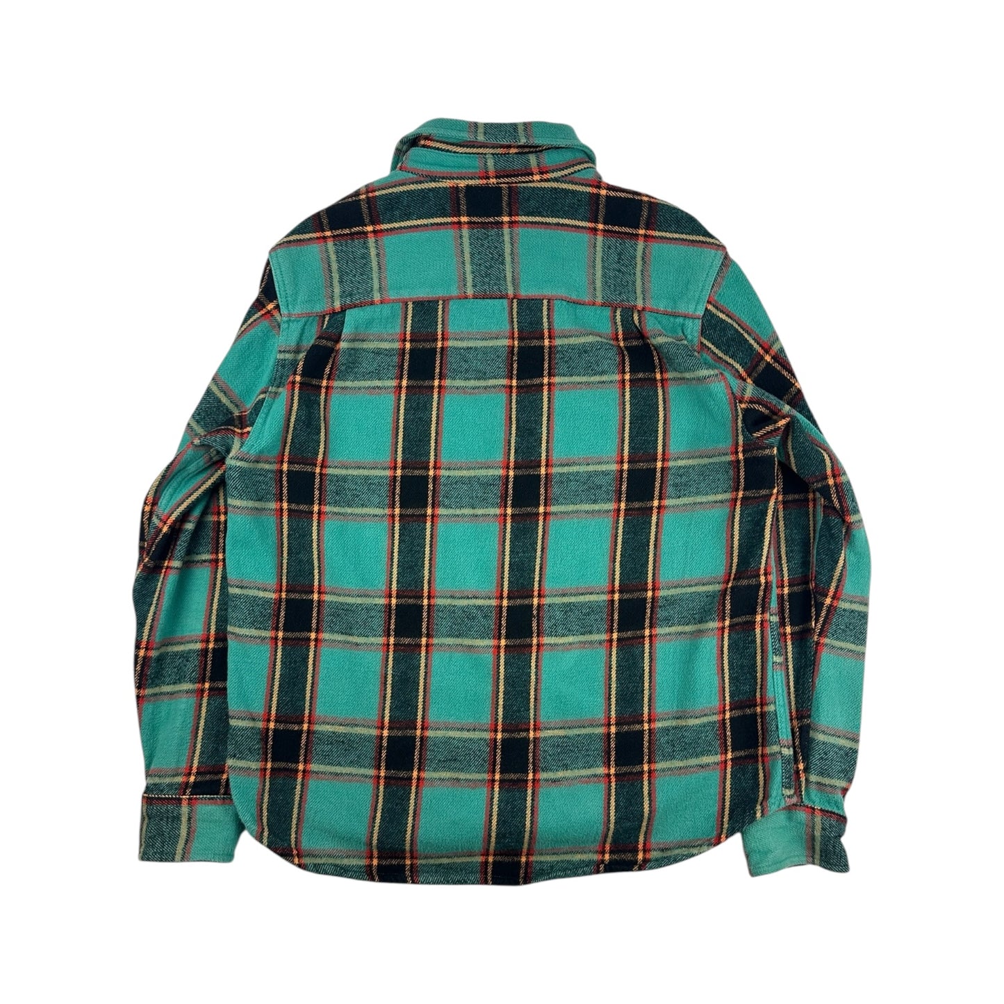 Stüssy Flanell Hemd türkis M