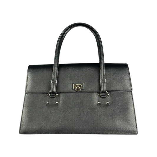 Salvatore Ferragamo Gancini Handtasche schwarz