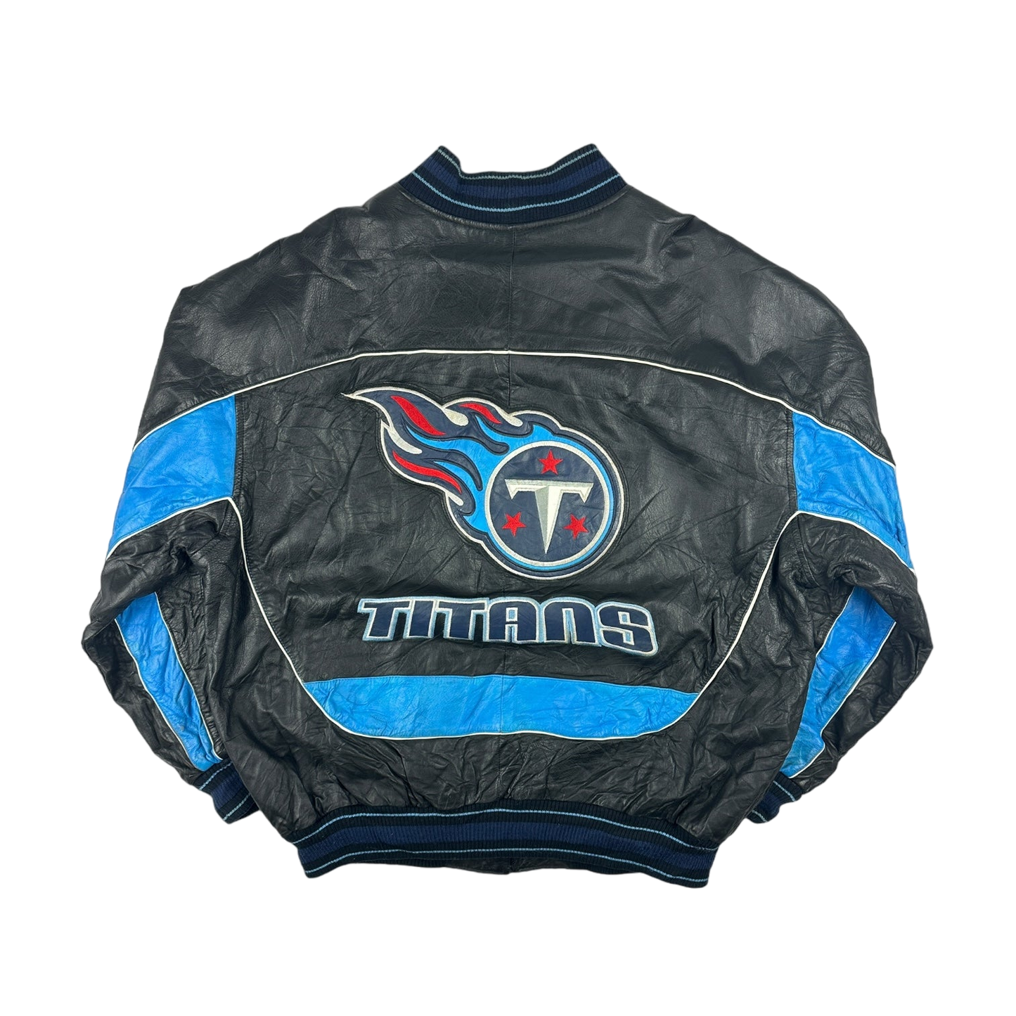 Vintage Tennesse Titans College Jacke schwarz XL