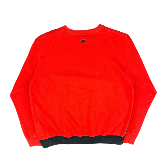 Vintage 00's Nike Pullover rot L