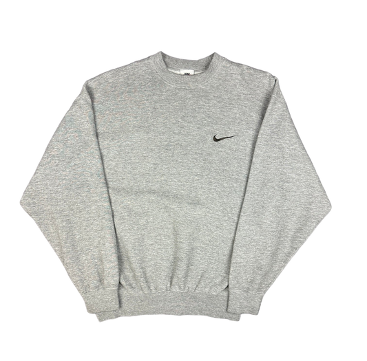 Vintage 90's Nike Pullover grau M