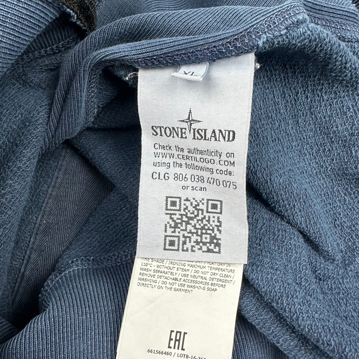 Vintage Stone Island Zipper navy XL