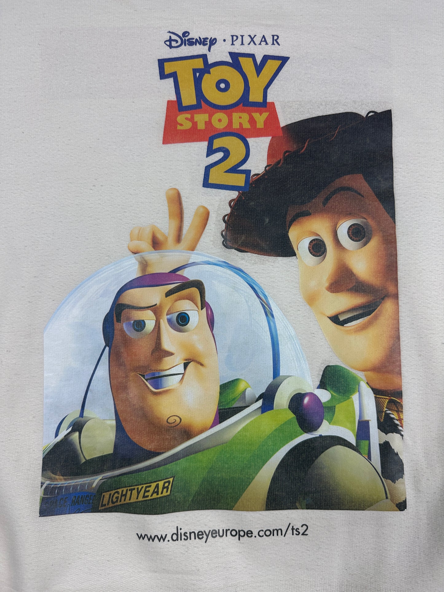 Vintage Toy Story 2 Cast Member Pullover creme M